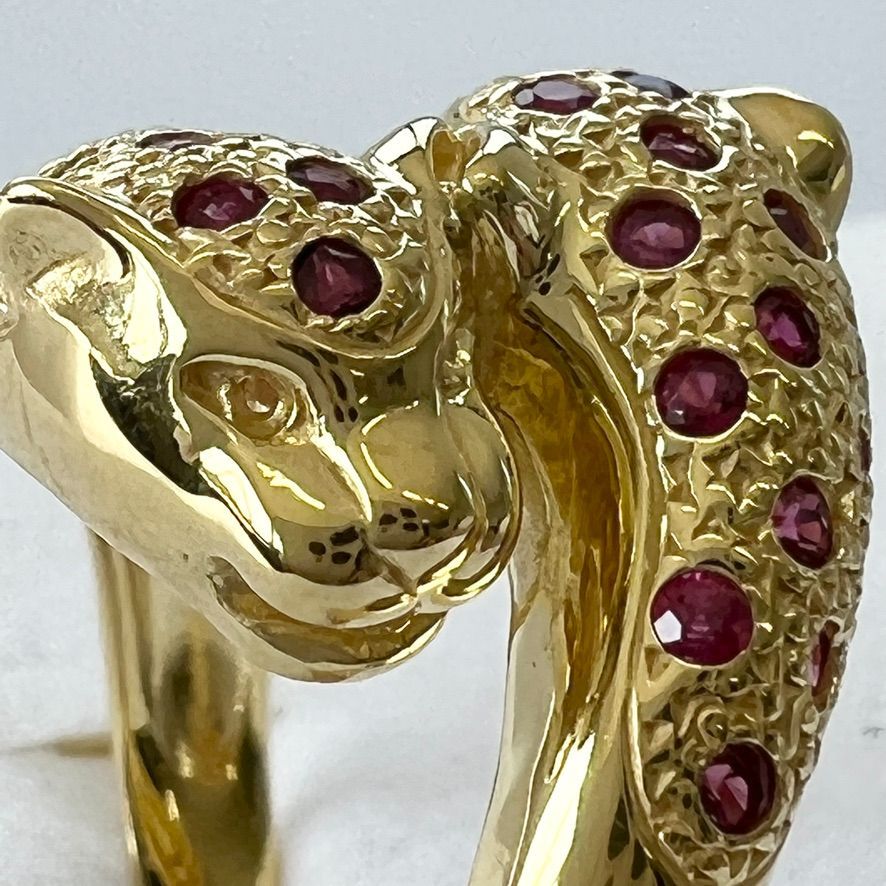 K18 ルビー リング 12号 約1.3g 脇石ダイヤ K18 ルビー リング 12号 約1.3g 脇石ダイヤ ルビーリング12号 K18