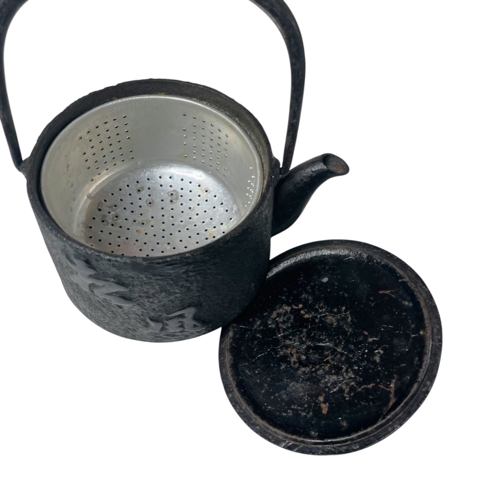 南部鉄器 盛栄堂 鉄瓶・急須 2点セット 南部鉄器 盛栄堂 鉄瓶・急須 2