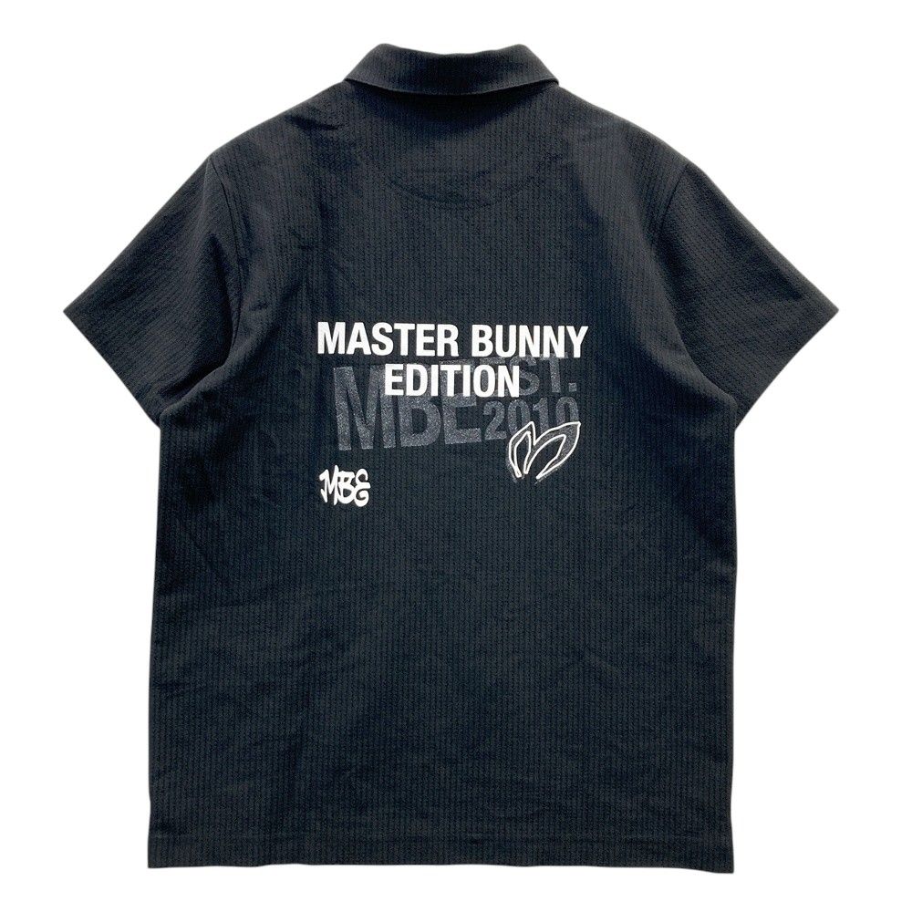 サイズ 2 MASTER BUNNY EDITION マスターバニーエディション モデル 半袖ポロシャツ ブラック系 240101531166 ゴルフウェア レディース ストスト