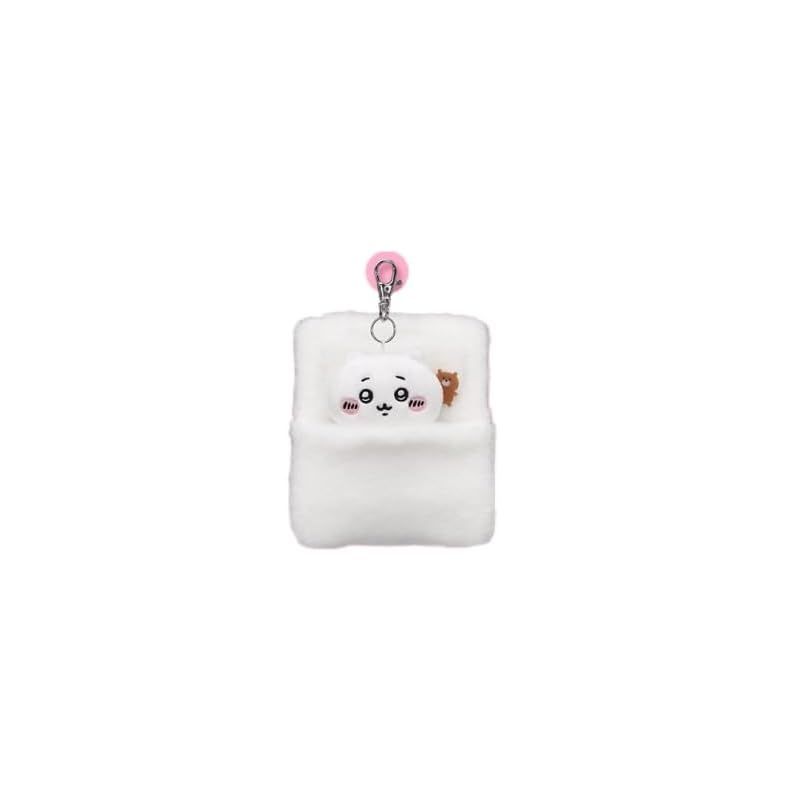 [Furyu] Chiikawa Plush Futon Reel Pass Case Chikawa 0