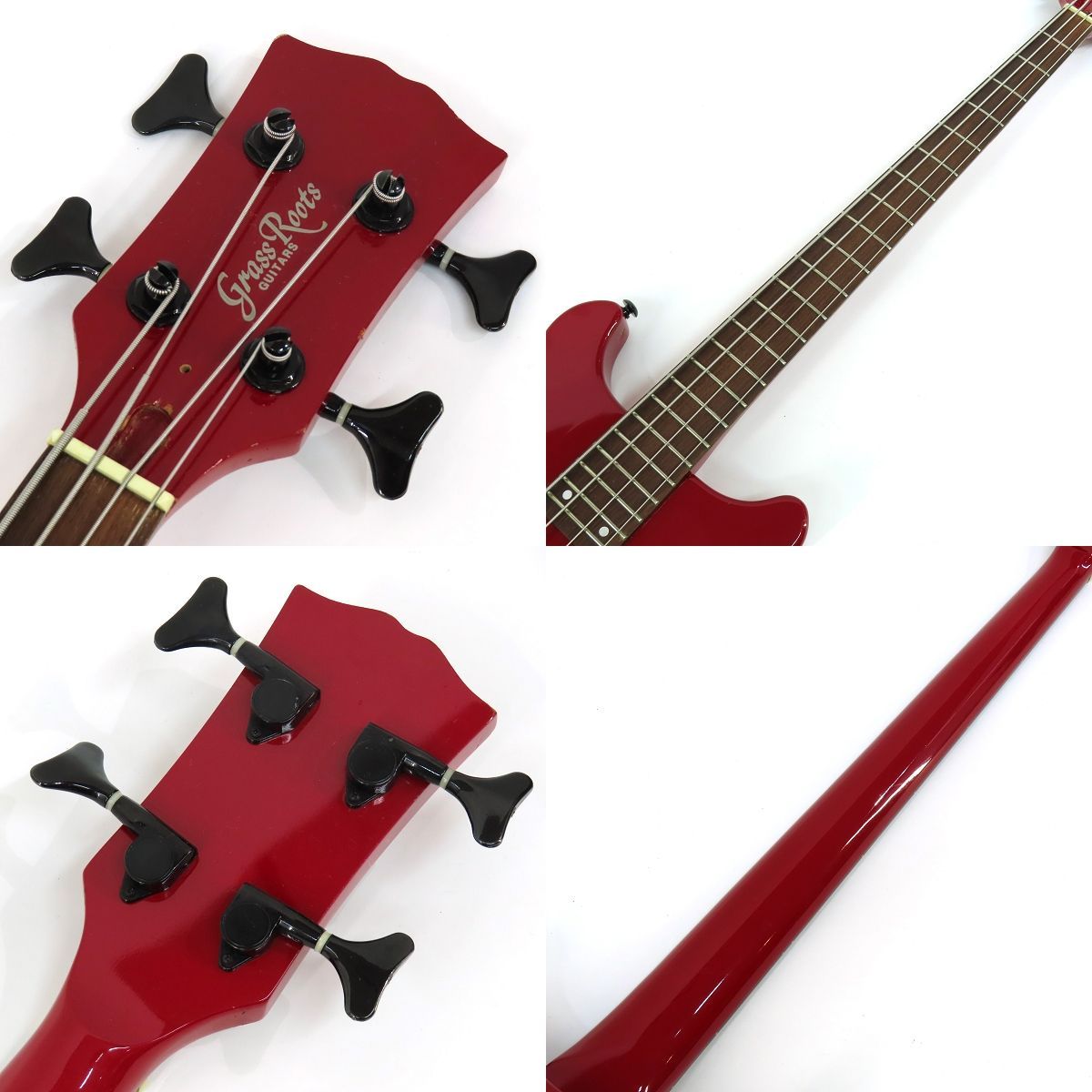 GrassRoots G-J-53TV レッド エレキベース GrassRoots グラスルーツ G-J-53TV レッド エレキベース ※中古