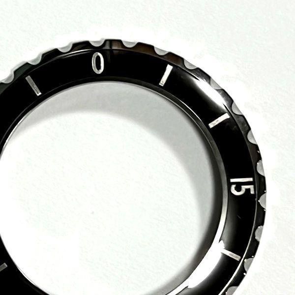 新品 CHANEL シャネル J12純正 41mm ブラック ベゼル 黒 交換用 - OTH