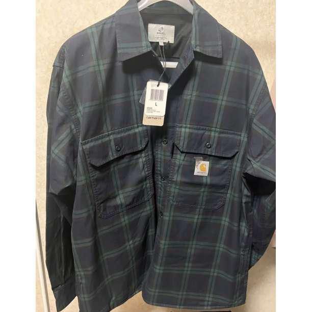 INVINCIBLE Carhartt カーハート チェックシャツ Lサイズ - メルカリ INVINCIBLE Carhartt カーハート チェックシャツ Lサイズ - メルカリ