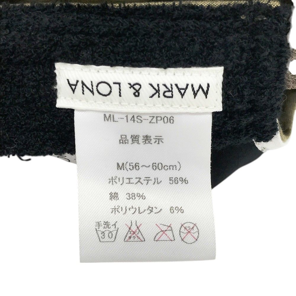 MARK&LONA マークアンドロナ ML-14S-ZP06 キャップ カモフラ