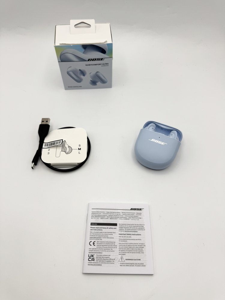 Bose QuietComfort Ultra Earbuds LE ノイズキャンセリング 完全ワイヤレス イヤホンムーンストーンブルー