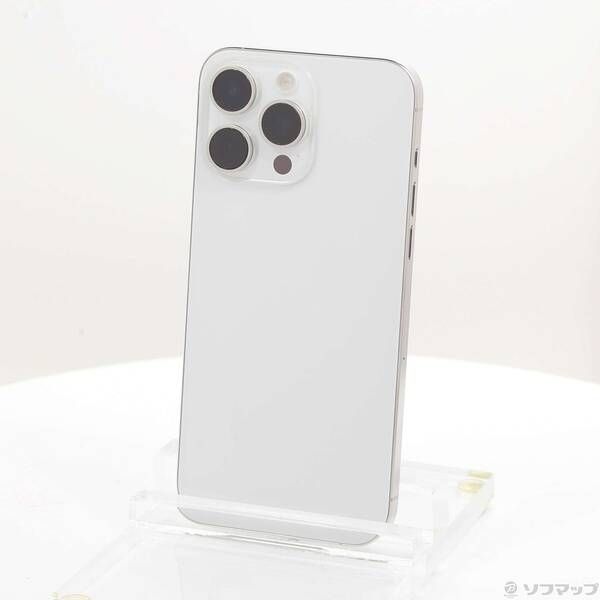 〔 品〕 iPhone15 Pro Max 256GB ホワイトチタニウム MU6Q3J A SIMフリー 352