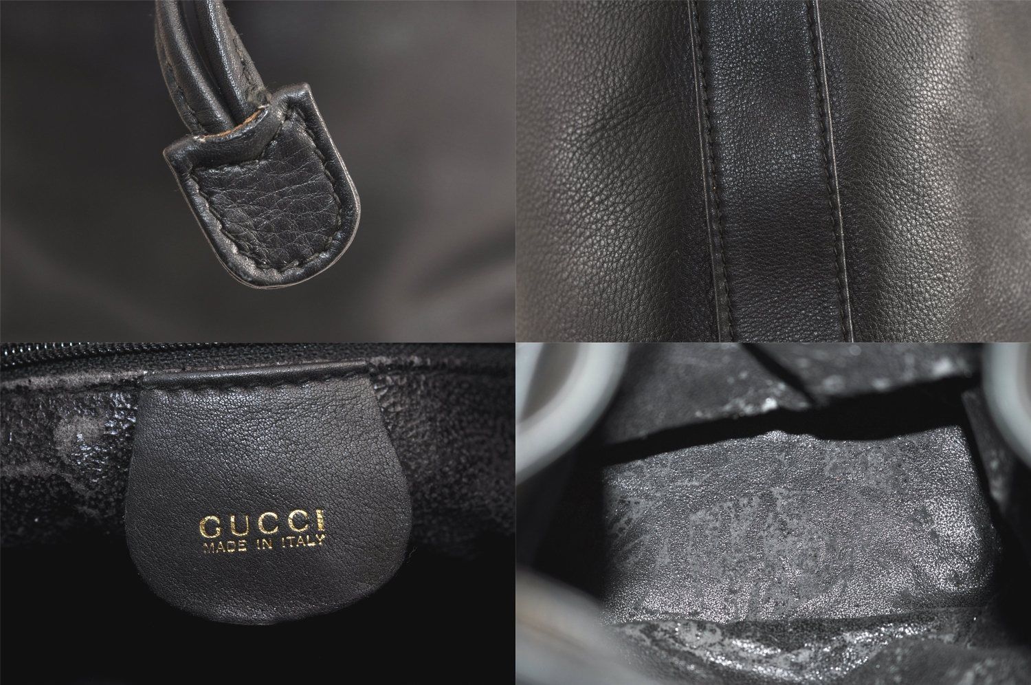 GUCCI ドローストリングバッグ Amazon.co.jp: グッチ GUCCI プリント レザー スモール ドロー