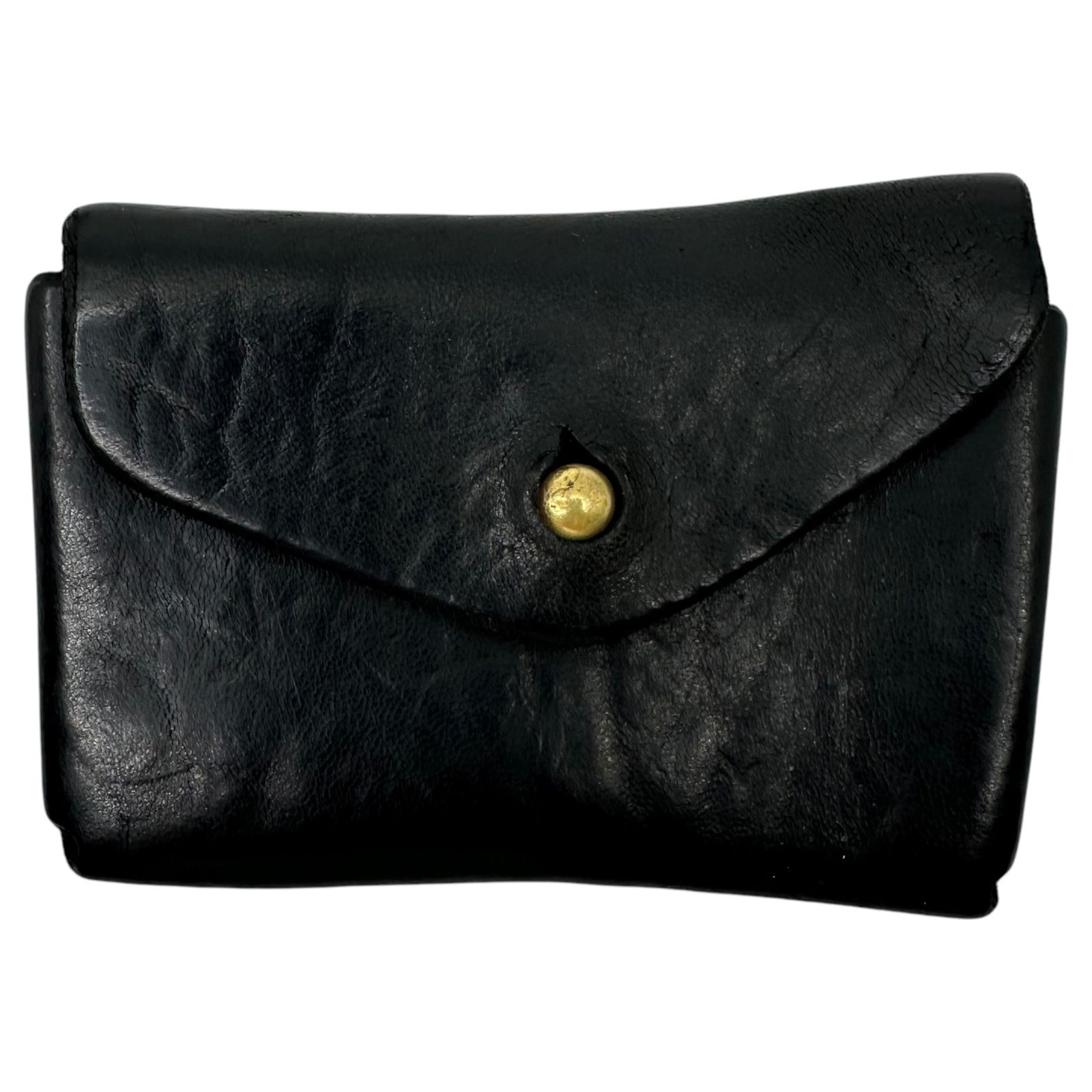 GUIDI(グイディ) Leather card case レザー カードケース ブラック