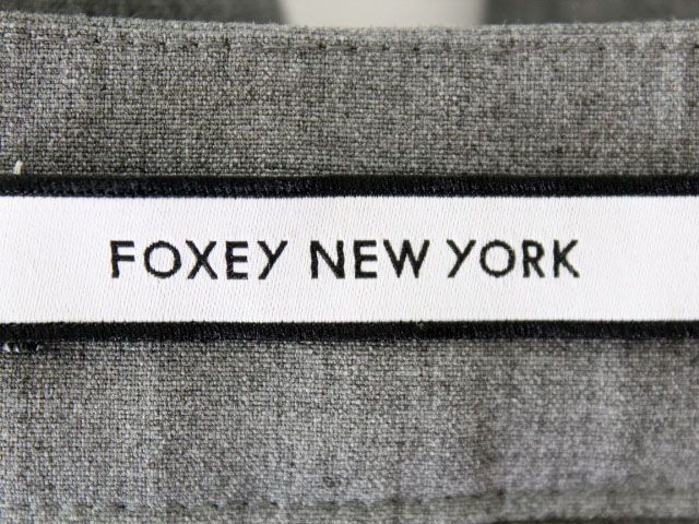 フォクシー FOXEY パンツ 32715 グレー 38 | www.fleettracktz.com