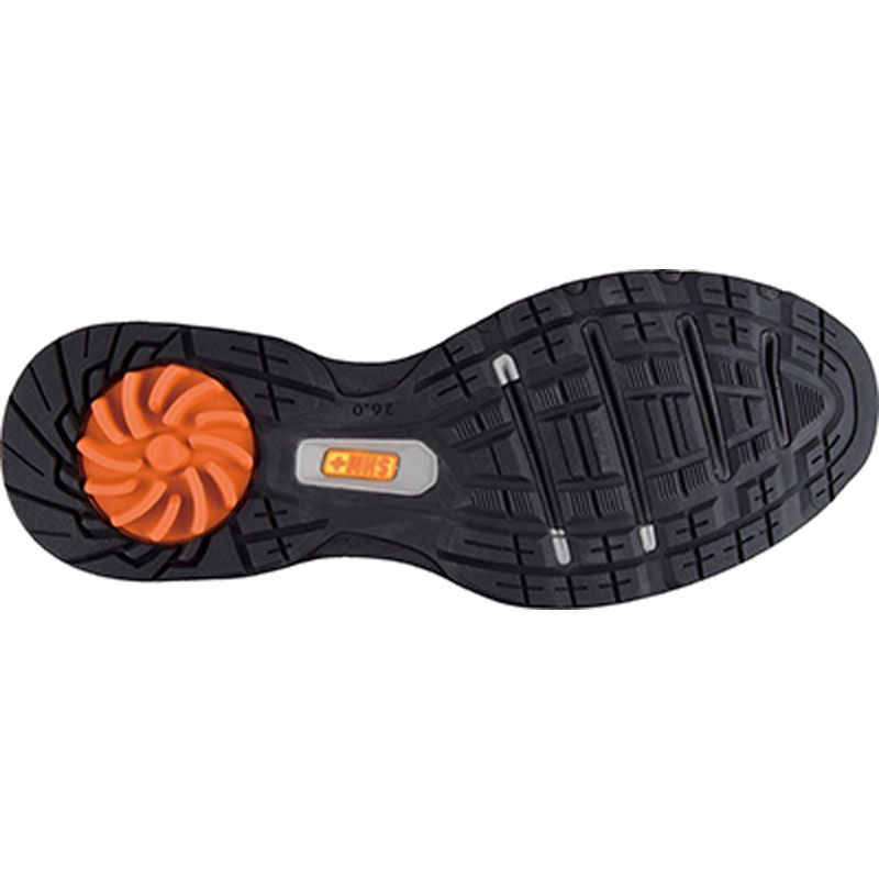 アサヒシューズ Asahi AMW GT 036 BK アサヒメディカルウォーク シューズ (KV78522)、25.5cm