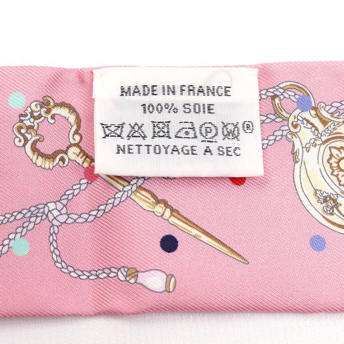 HERMES エルメス ツイリー レクレアポア Les Cles a Pois