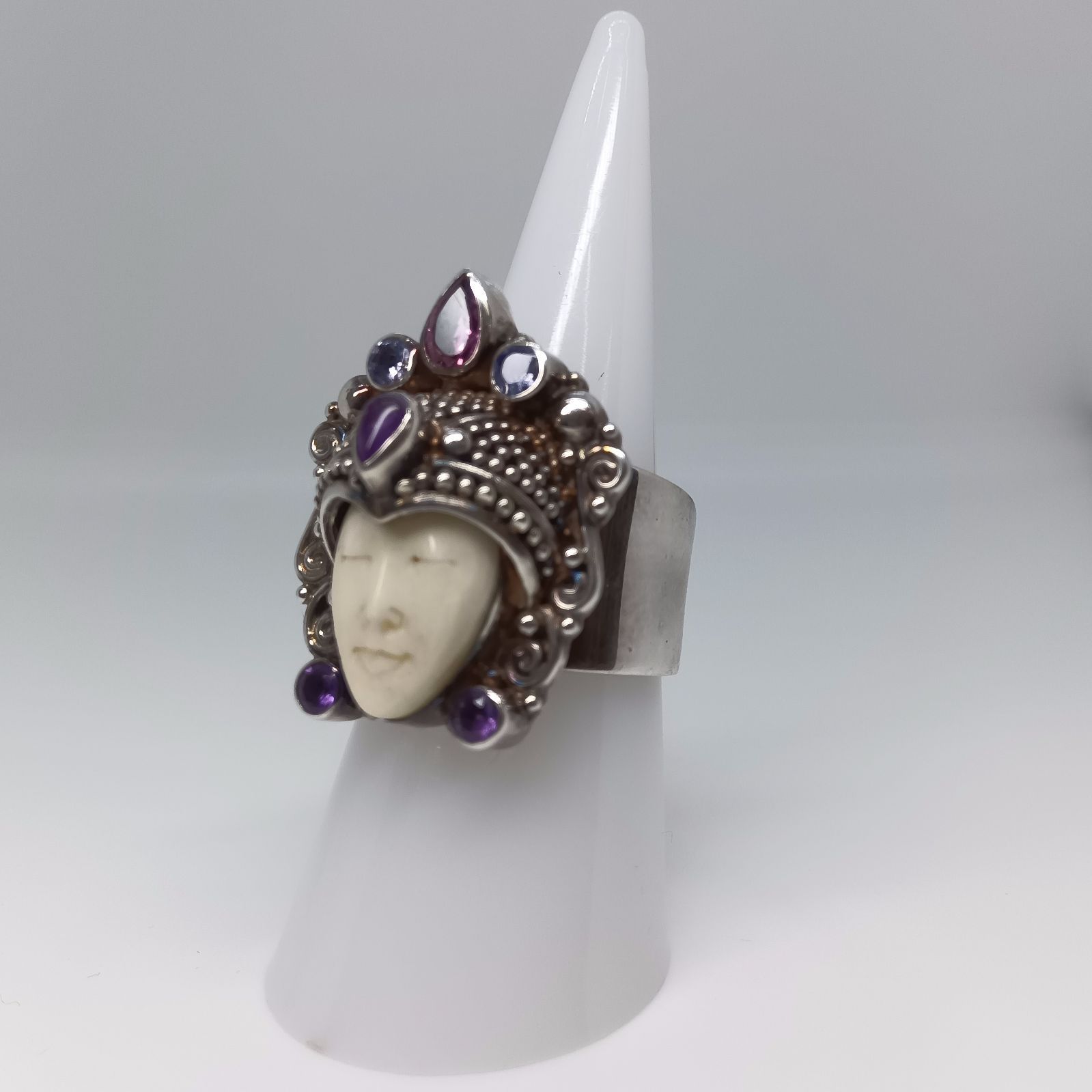 Sajen jewelry ◇サジェン ／ 希少 ヴィンテージ 女神 シルバー