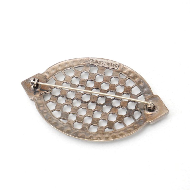 Georgio Armani ブローチ