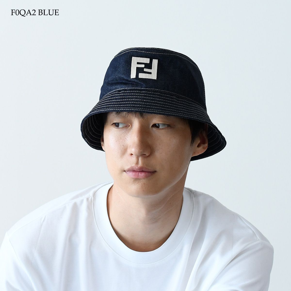 FENDI フェンディ 帽子 ハット FXQ958ARR1 ブルーデニム FENDI フェンディ 帽子 ハット FXQ958ARR1 ブルーデニム