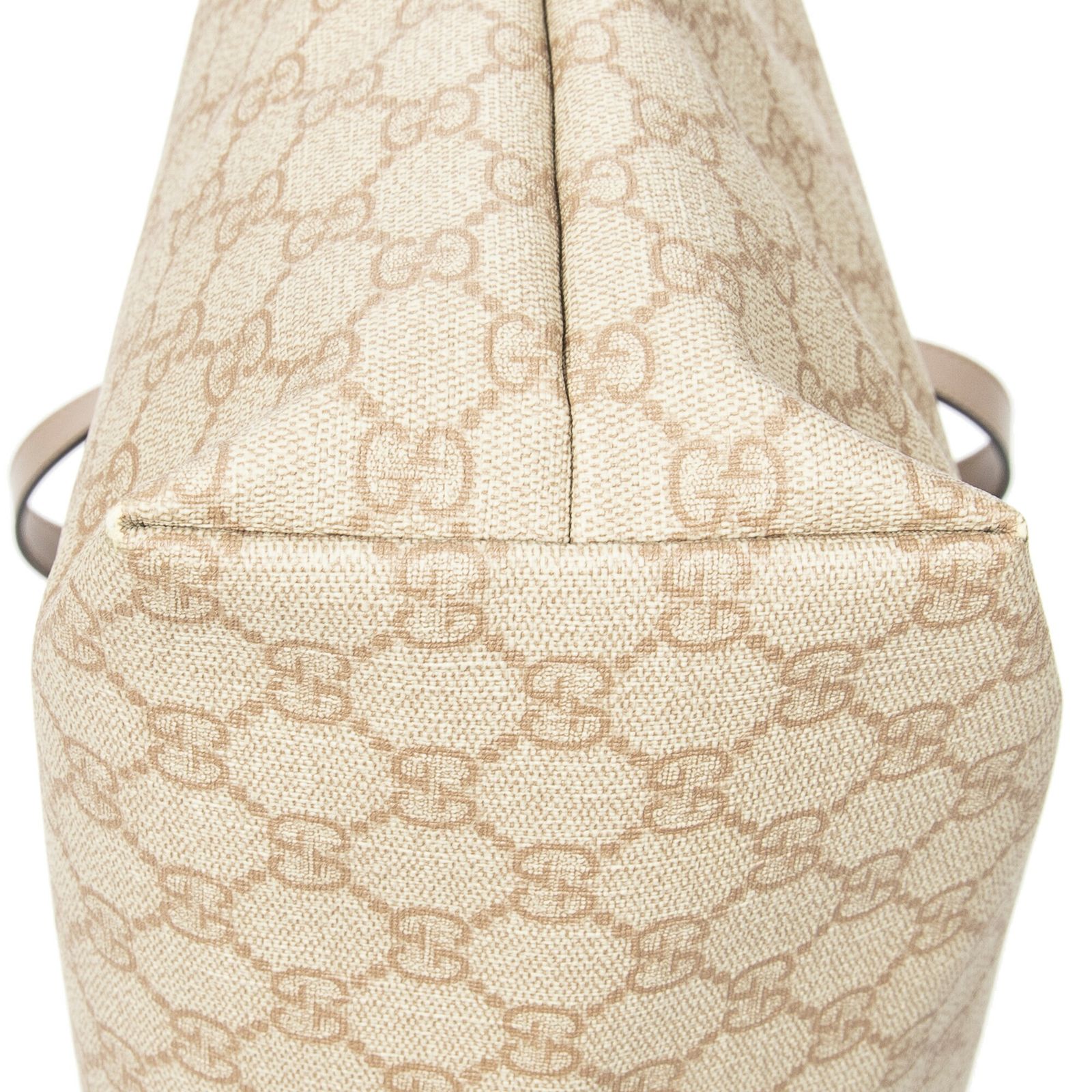 グッチジップショッピングトートベージュ