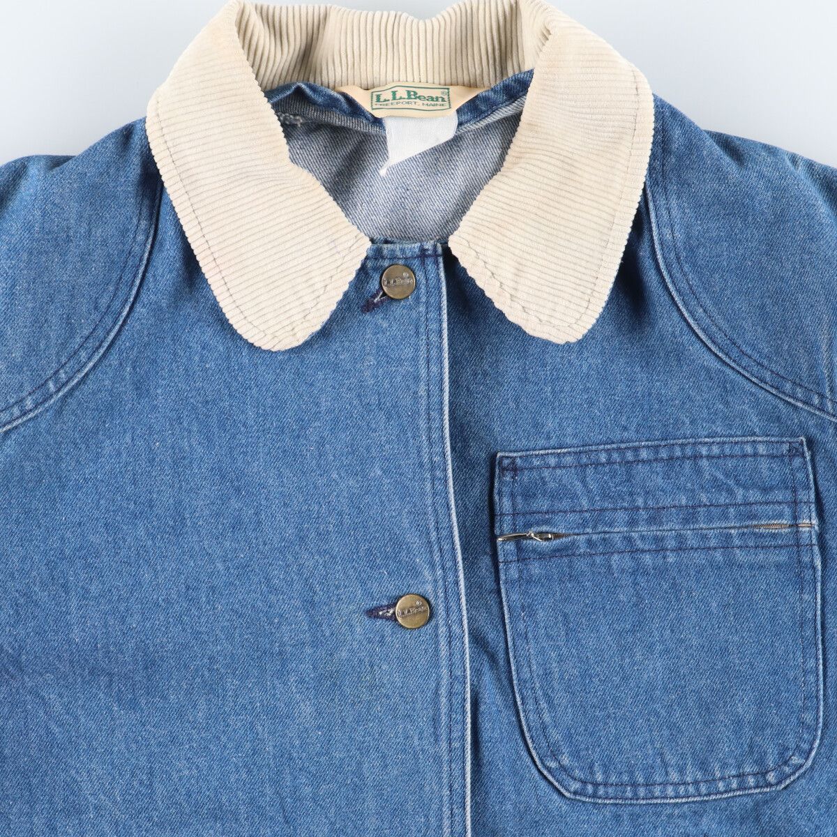 古着 70年代 エルエルビーン L.L.Bean ハンティングジャケット デニム 