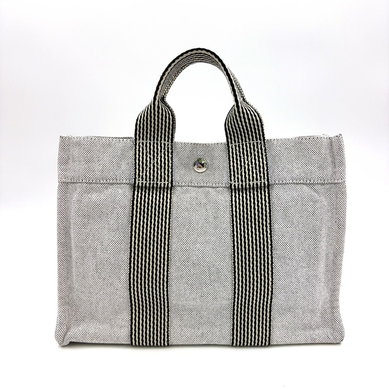 HERMES ニューフールトゥ トート PM トートバッグ キャンバス