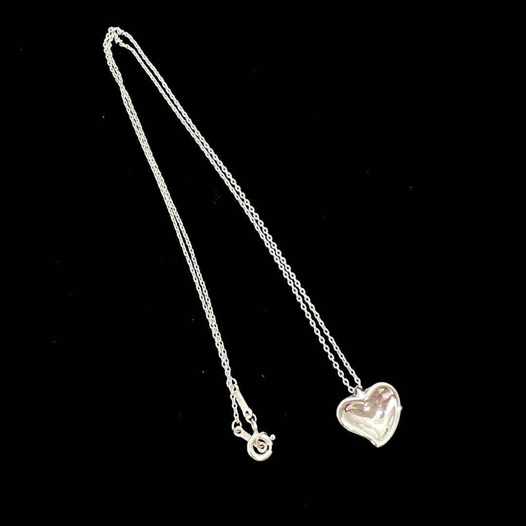美品☆ Tiffany & Co. ティファニー ネックレス フルハート