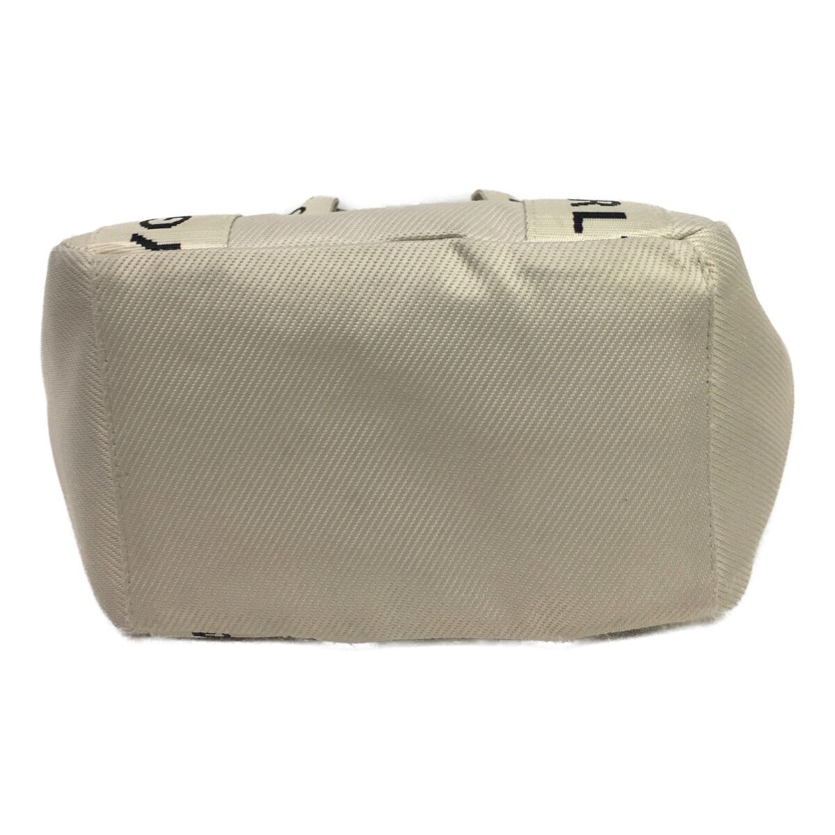 中古 パーリーゲイツ PEARLY GATES カートバッグ ベージュ ロゴ