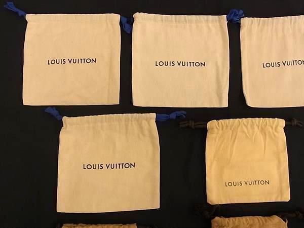 □新品同様～□ LOUIS VUITTON ルイヴィトン 保存袋 巾着 W 約20cm H