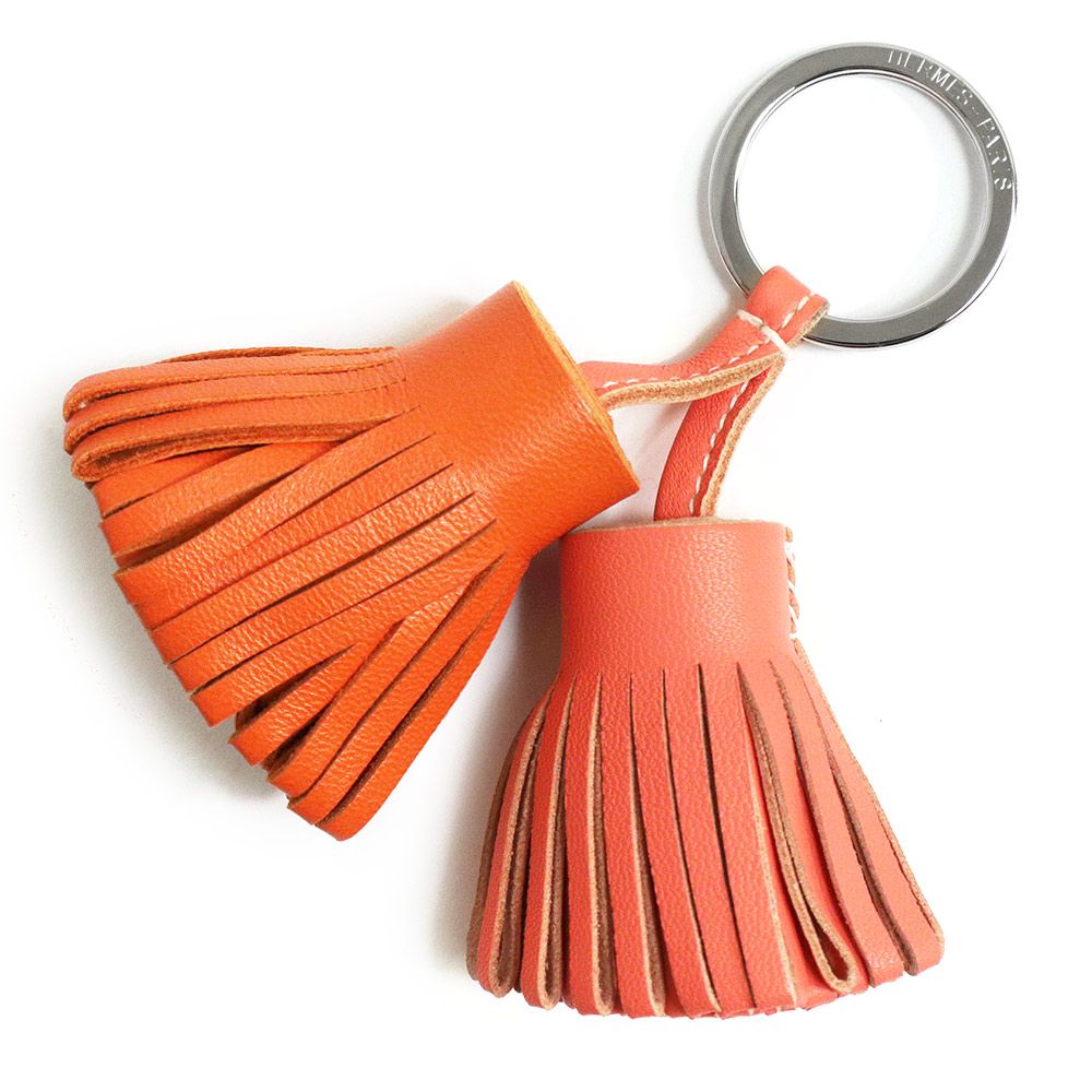 エルメス カルメン ウノドス バッグチャーム キーホルダー  