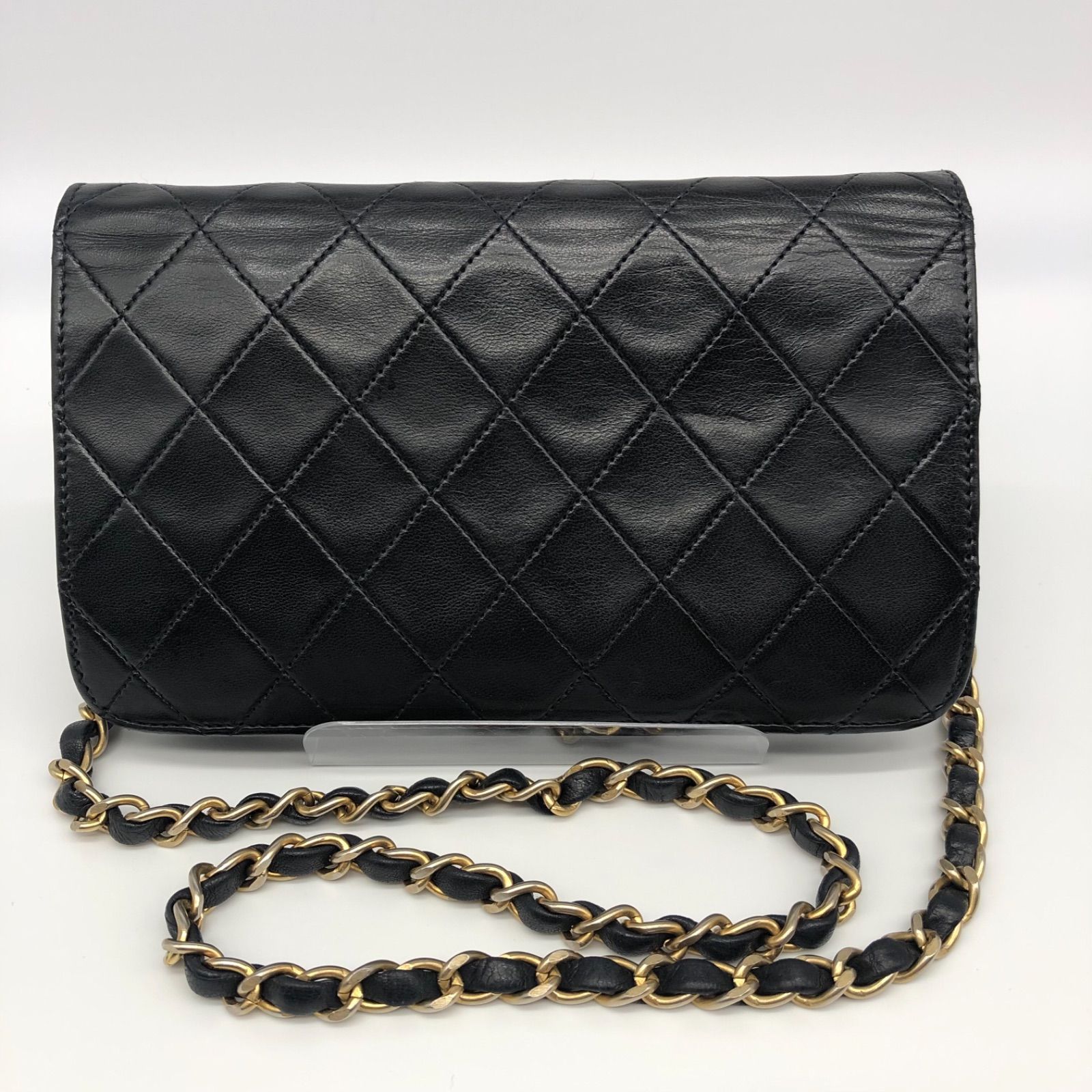 シャネル CHANEL ミニマトラッセ チェーンショルダーバッグ フル 