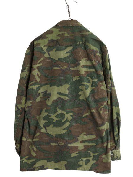 米軍実物 60’s NAM戦 ERDL ジャングルファティーグジャケット M-L お得なクーポン配布中!】 60s 米軍実物 US ARMY ジャングル