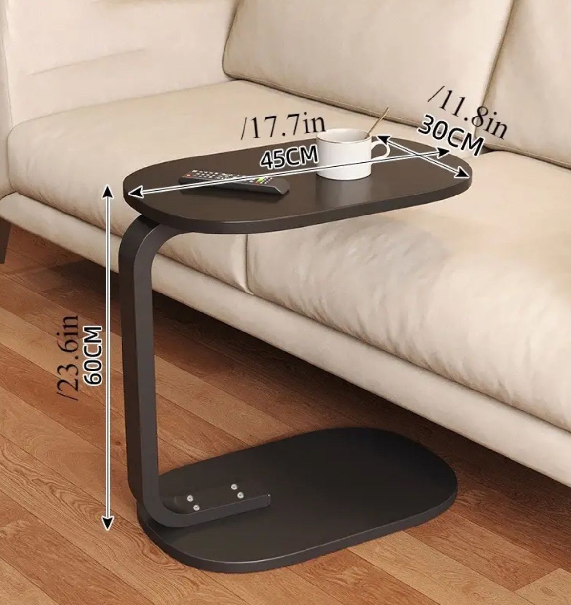 KEYUCA 木製楕円形センターテーブル KEYUCA 木製楕円形センター