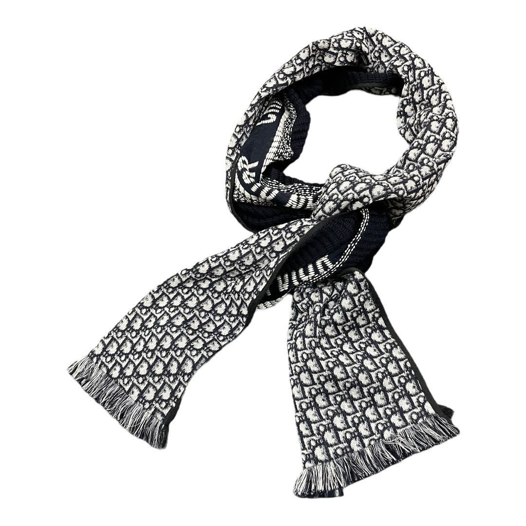 クリスチャンディオールのリバーシブルマフラー Christian Dior
