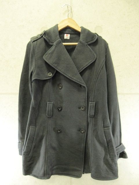 お値下げしましたCourreges(クレージュ) 21 トレンチコートクレージュ Courrges21 クレージュ21 トレンチコート ショート丈 スウェット