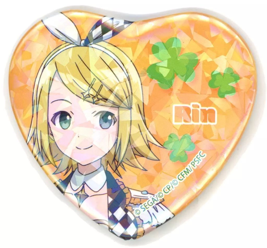 中古】バッジ・ピンズ ステージのセカイの鏡音リン キラキラ