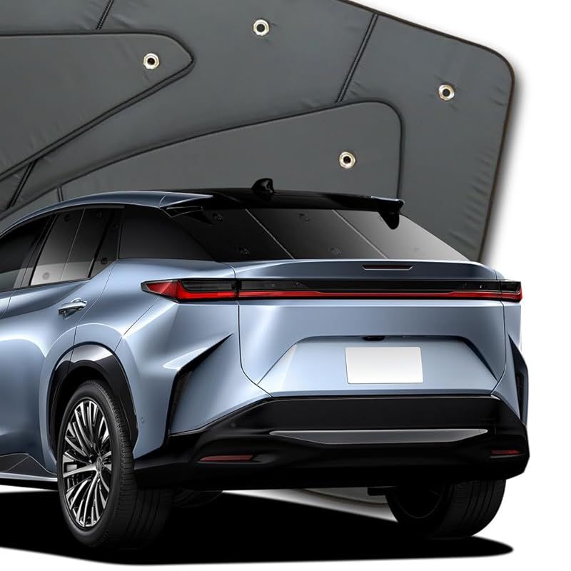 趣味職人 プライバシー サンシェード 車 レクサス RZ 450e RZ 300e XE系 XEBM 10型 XEBM 15型 リア カーテン 車中泊 グッズ 対応 01s-a075-re 0