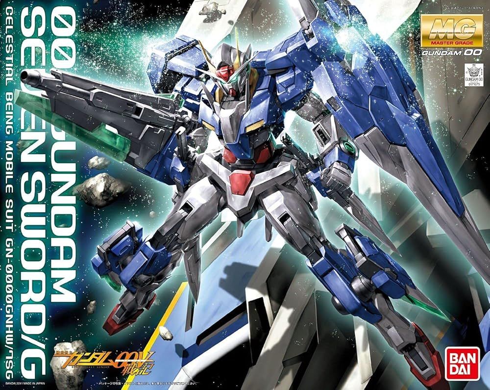 週末セール　MG 1/100 機動戦士ガンダム00(ダブルオー) MG 1/100 GN-0000/7S ダブルオーガンダム セブンソード/G (機動