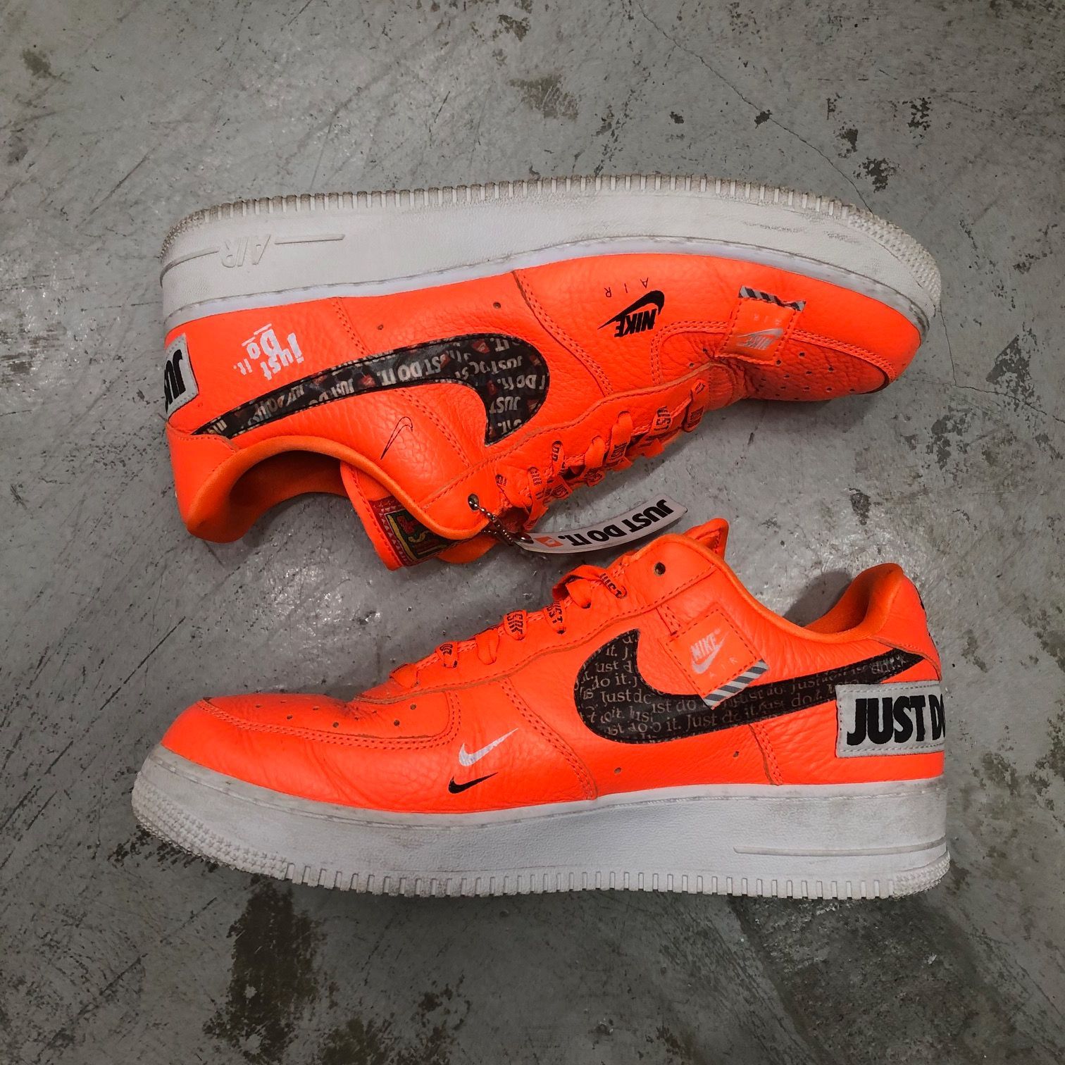 Nike Air Force 1 Low Just Do It Pack Total Orange AR7719-800 