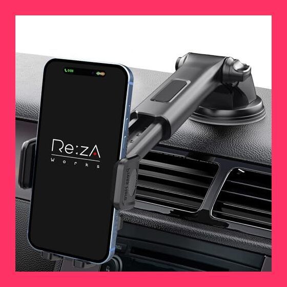 スタッフおすすめ！】【Re:zA Works】 車 スマホホルダー スマホ