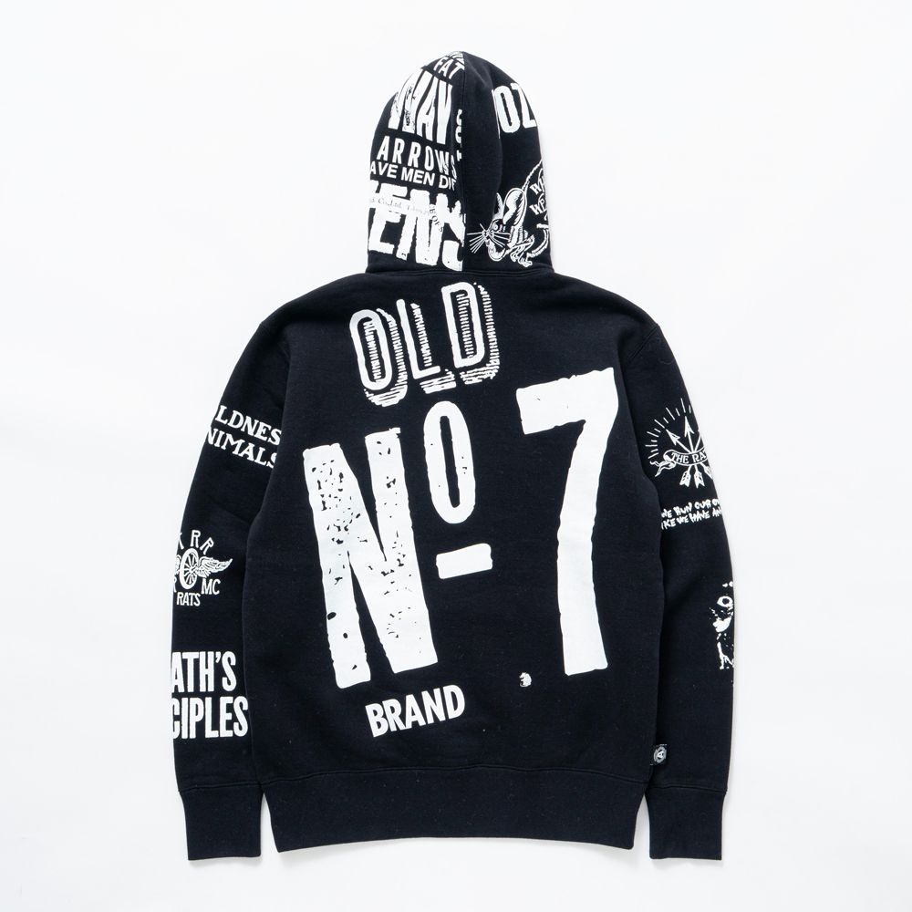 RATS/ラッツ】CRAZY HOODIE / プルオーバー パーカー / 25'RTC-0904