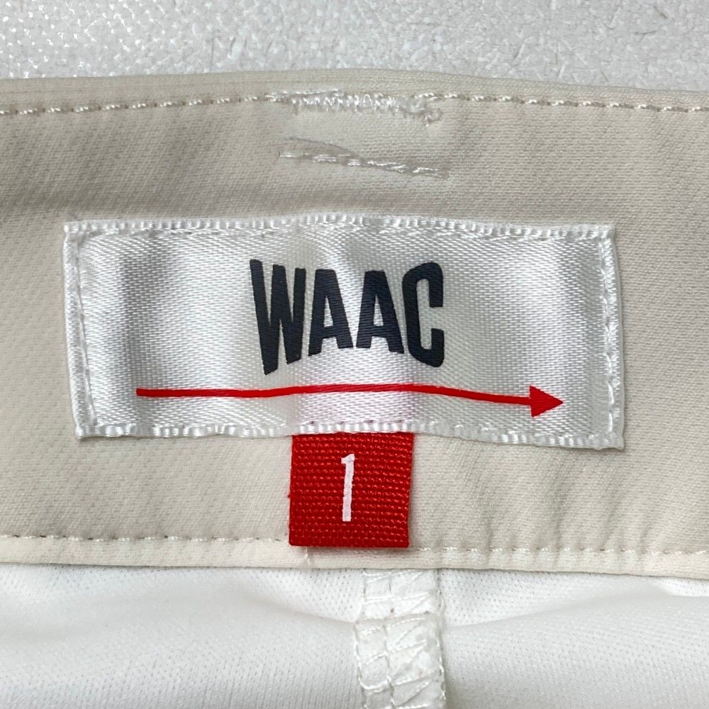 サイズ：1 WAAC ワック  インナー付 ストレッチスカート  ベージュ系 [240101458252] ゴルフウェア レディース ストスト サイズ：1 WAAC ワック インナー付 ストレッチスカート ベージュ