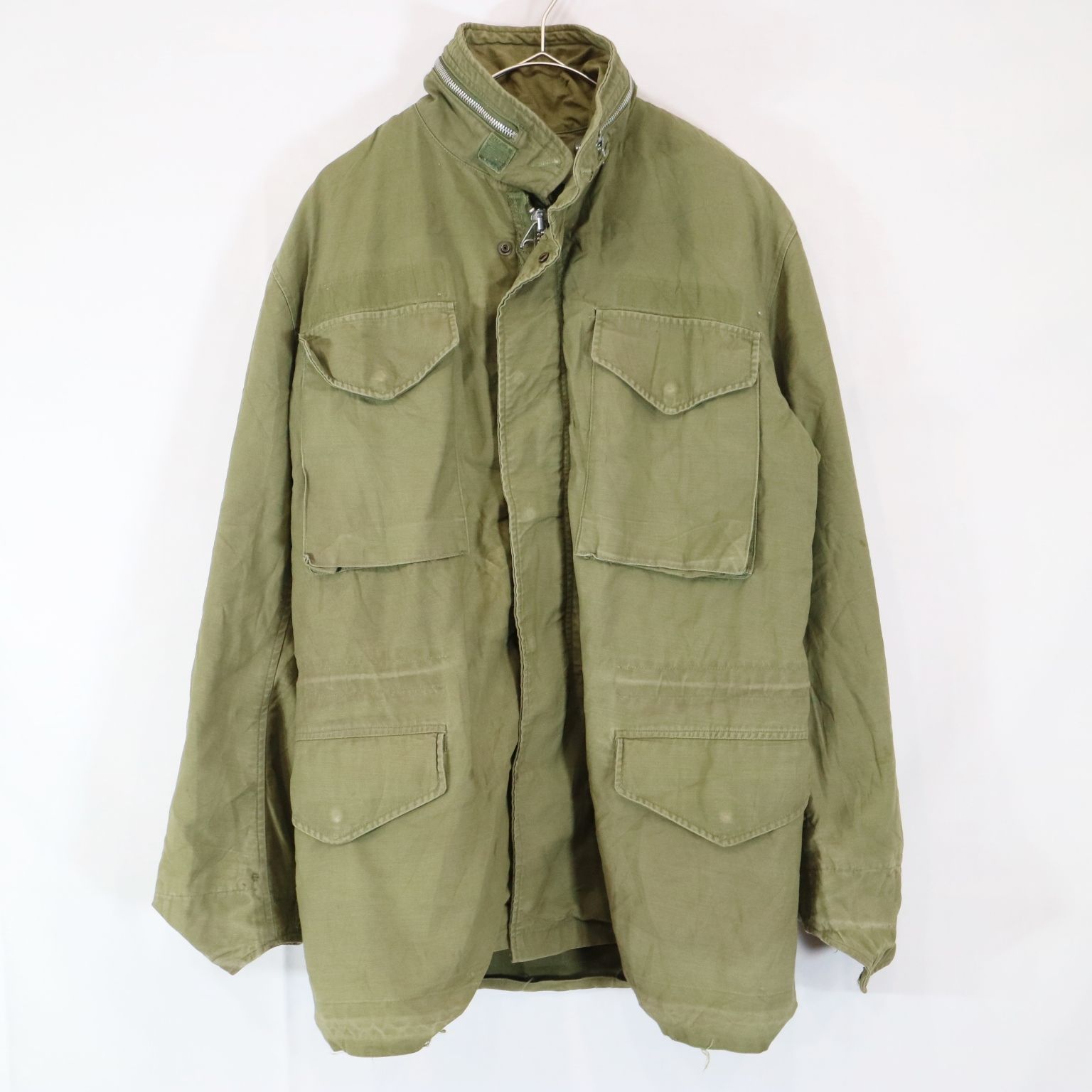 60s 米軍実物 U.S.ARMY M-65 1ST フィールドジャケット アルミジップ
