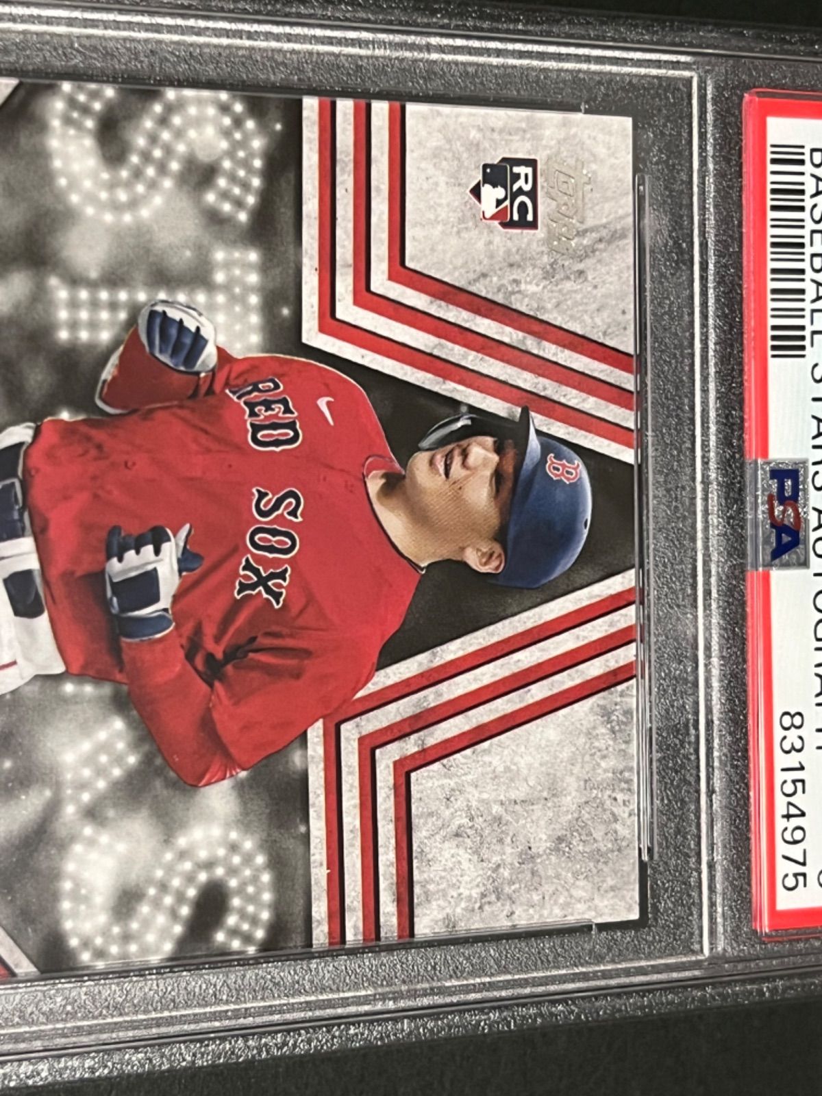 祝開幕！割】【PSA8】吉田正尚直筆サインカード 2023 Topps