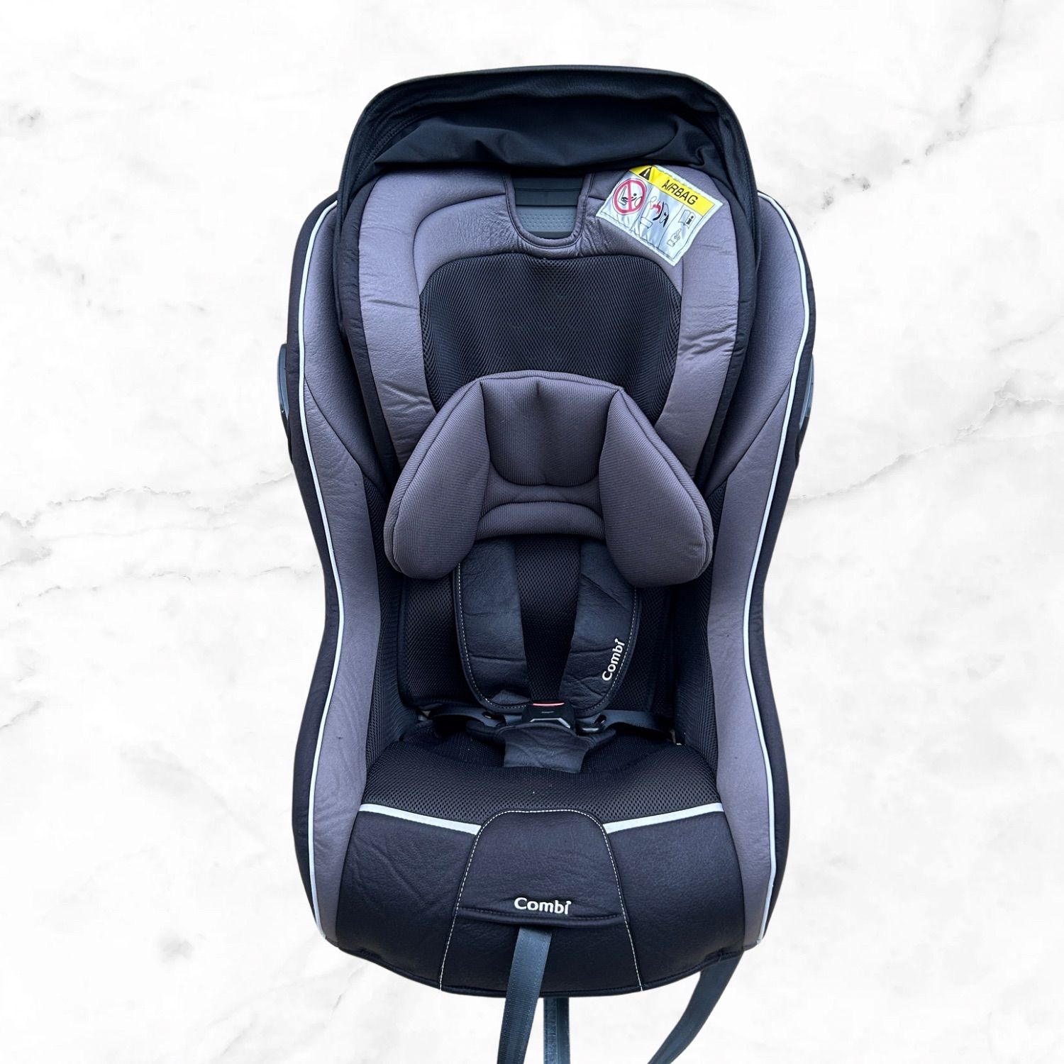 極美品】combi コンビ マルゴット エッグショックBEリードグレー combi