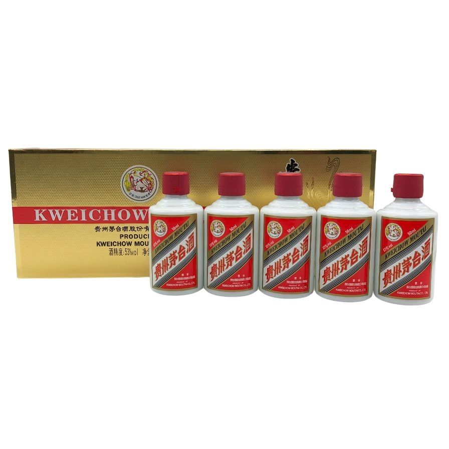 貴州茅台酒 マオタイ ミニボトル 5本セット 【公式通販】