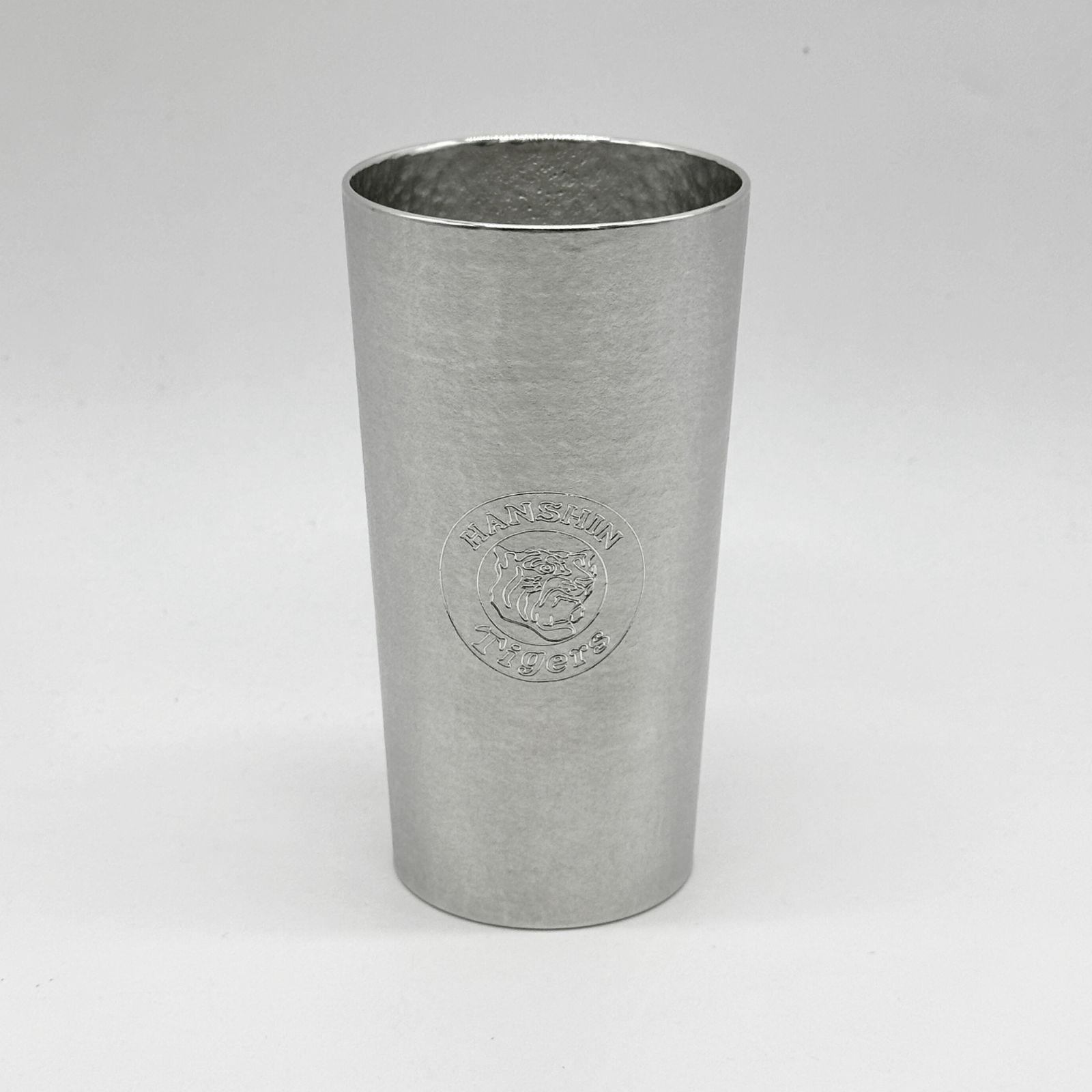 大阪錫器 阪神タイガース承認 優勝記念タンブラー BR ナチュレ 大 錫タンブラー 錫製品 ビールジョッキ ぐい呑み 錫器 茶筒 酒器 プレゼント 贈り物 お祝い 阪神優勝 甲子園 桐箱入