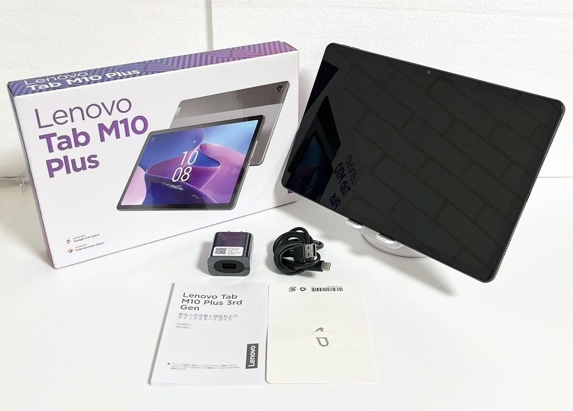 【美品】タブレットLenovo Tab M10 3rd gen Lenovo タブレット Tab M10 3rd Gen ZAAE0042JP ( 10.1型ワイド