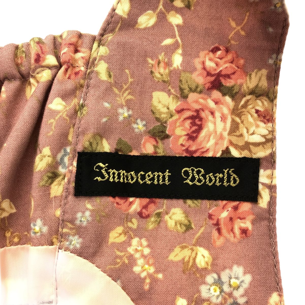 INNOCENT WORLD イノセントワールド 104717 ワンピース ドレス バラ柄 