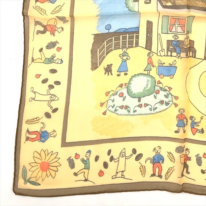 展示品 HERMES エルメス プチカレ 40 RETOUR ALA TERRE 故郷に帰る