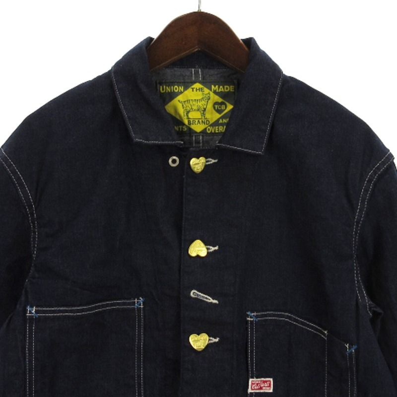 TCBジーンズ TCB JEANS キャットハート チョアコート デニム