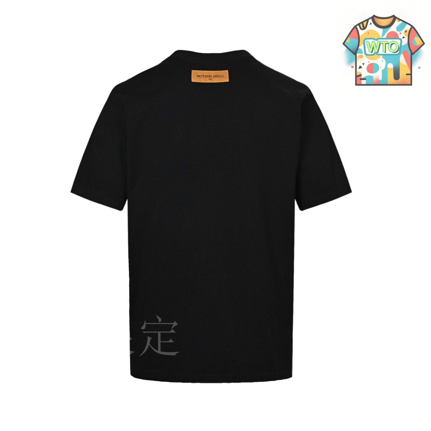 ルイヴィトン モノグラムフラウンスTシャツ 新品未使用　S ヴィトン 22SS コットン Tシャツ M メンズ ネイビー RM221Q
