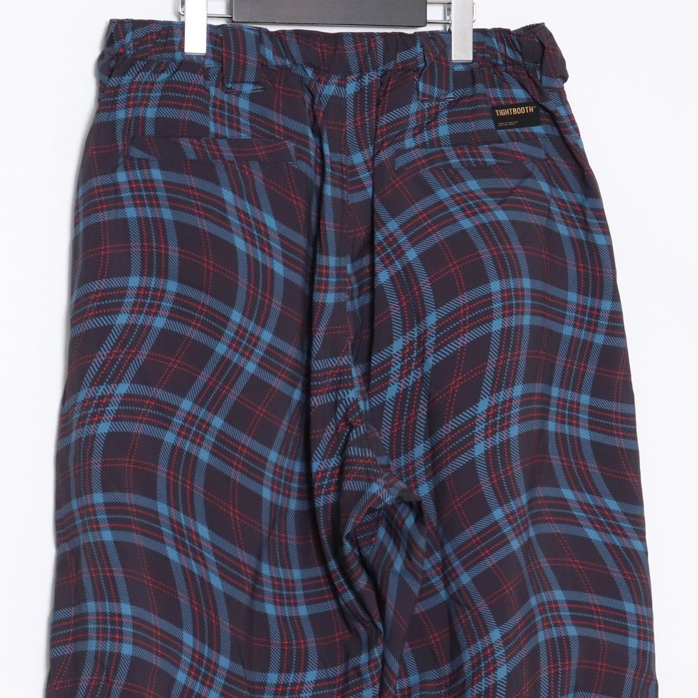 TIGHTBOOTH WAVY PLAID BALLOON PANTS Lサイズ ネイビー - メルカリ