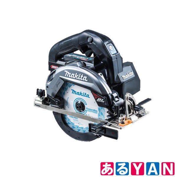 ♥ マキタ 充電式マルノコ HS001GRDXB 黒 バッテリーBL4025×2 充電器DC40RA ケース付 無線連動機能なし 165mm 40V 鮫肌チップソー付 0088381892018