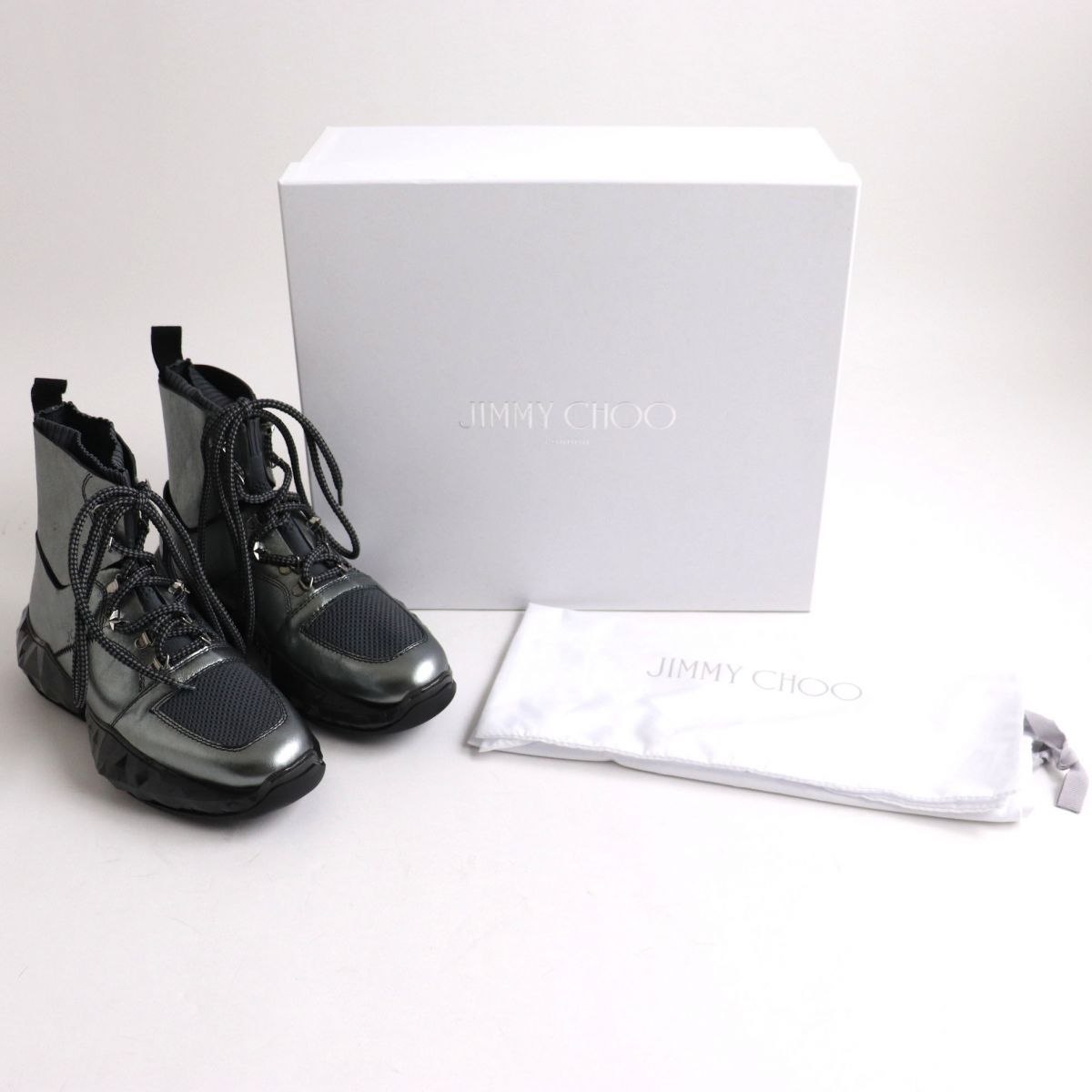 未使用品◇定価181500円 ジミーチュウ DIAMOND SPACE BOOT